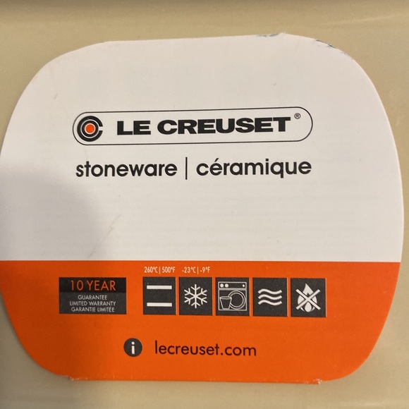 Le Creuset Butter Dish brand new color light blue see all photos - Picture 5 of 8